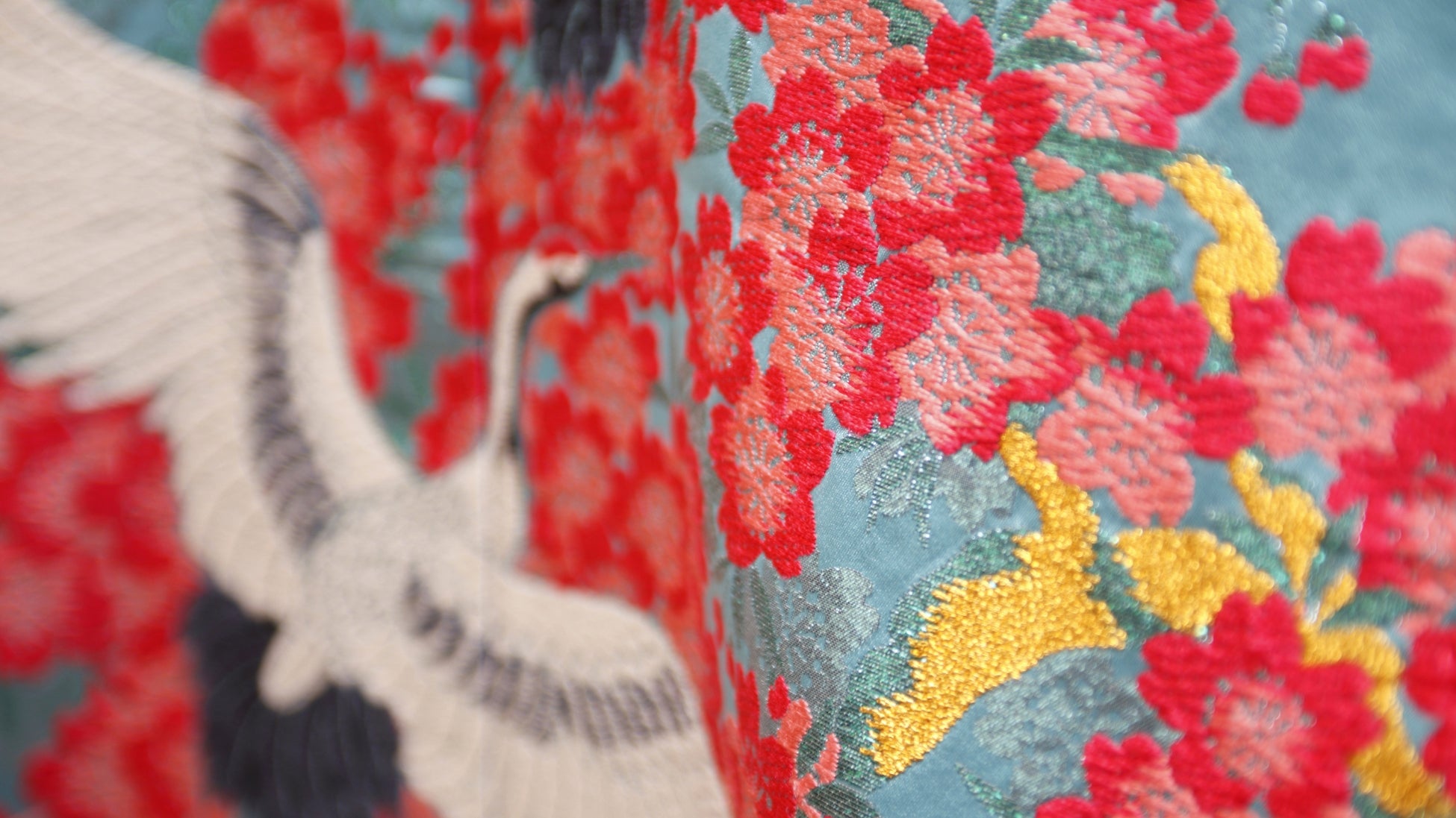 bannière kimono fleuri
