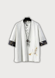 chemise kimono blanche Shirayu