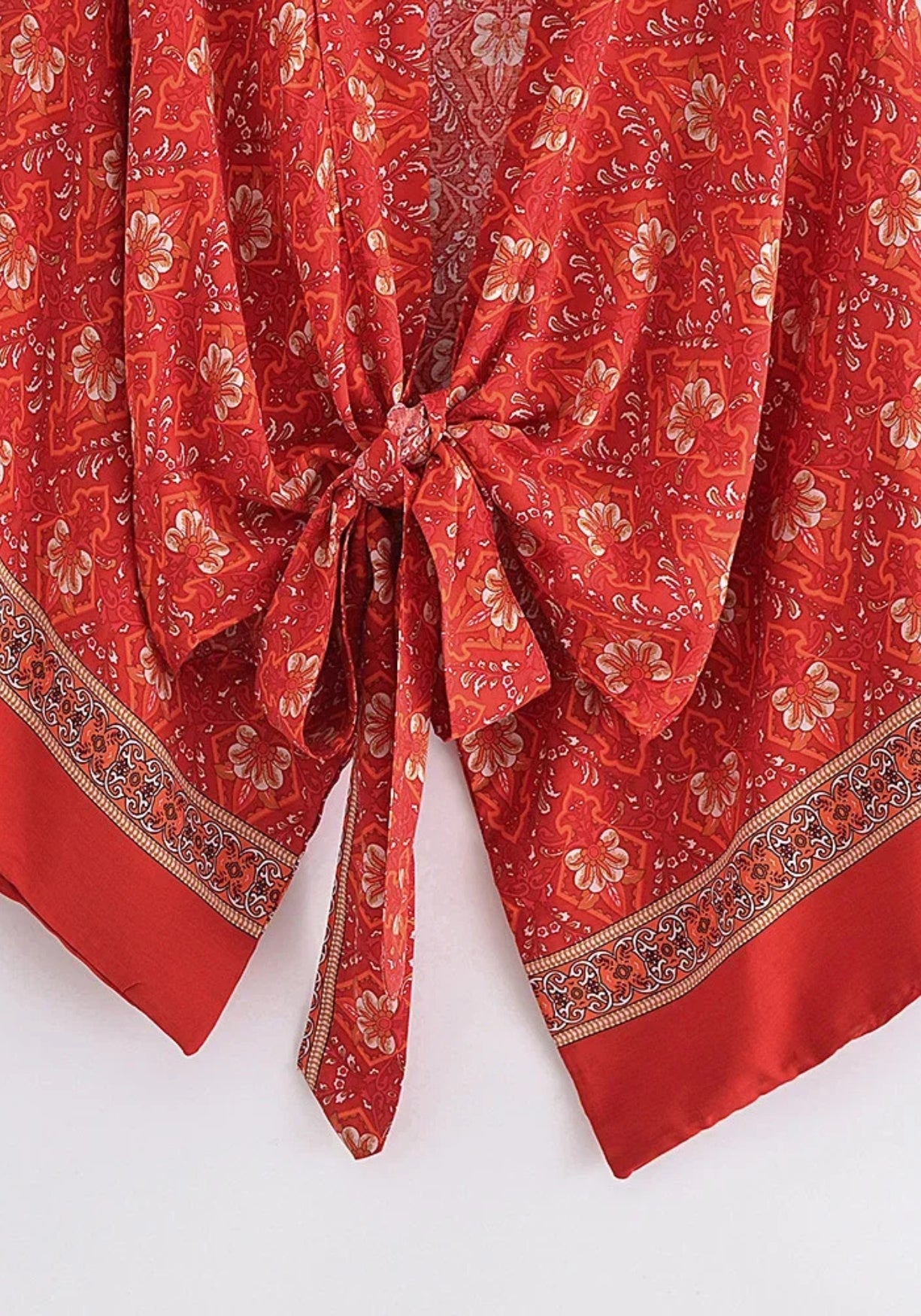 Kimono court cache-cœur | Akakōri