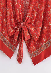 Kimono court cache-cœur | Akakōri