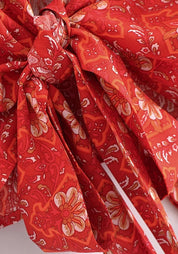 Kimono court cache-cœur | Akakōri