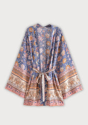 Kimono court | Kisénya Bleu lavande / S