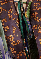 Kimono long | Enmei Vert foncé / Unique