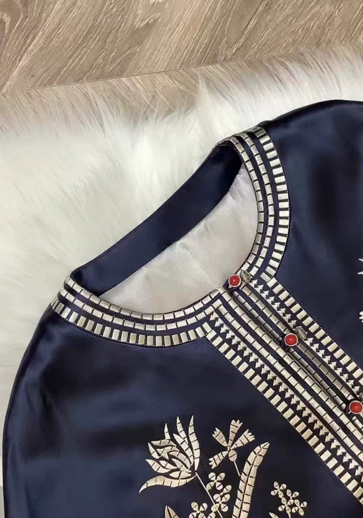 Veste kimono en soie | Éliane