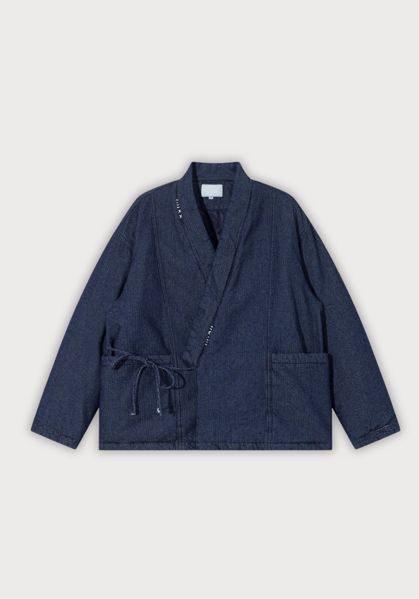 Quilted Denim Kimono Jacket – Japanese Style – Kimonorie