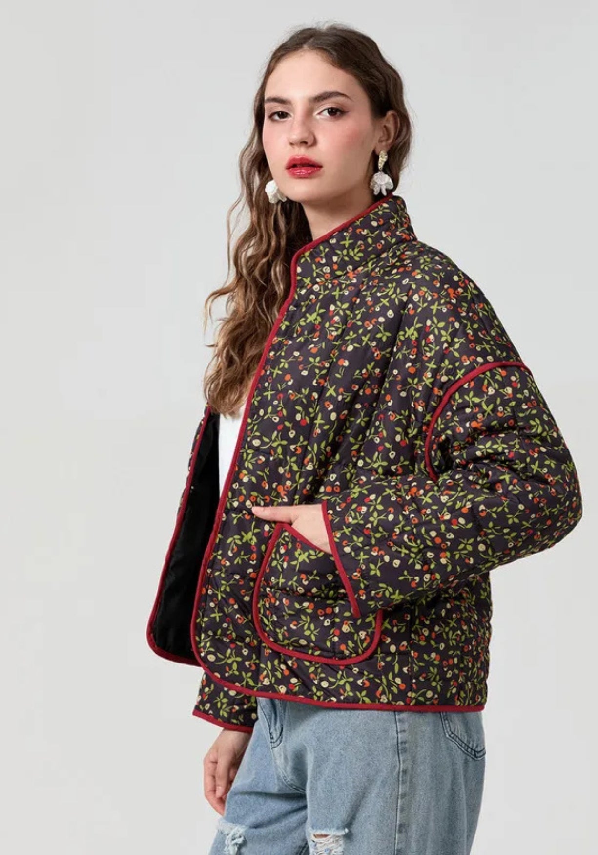 Veste kimono noire | Manon