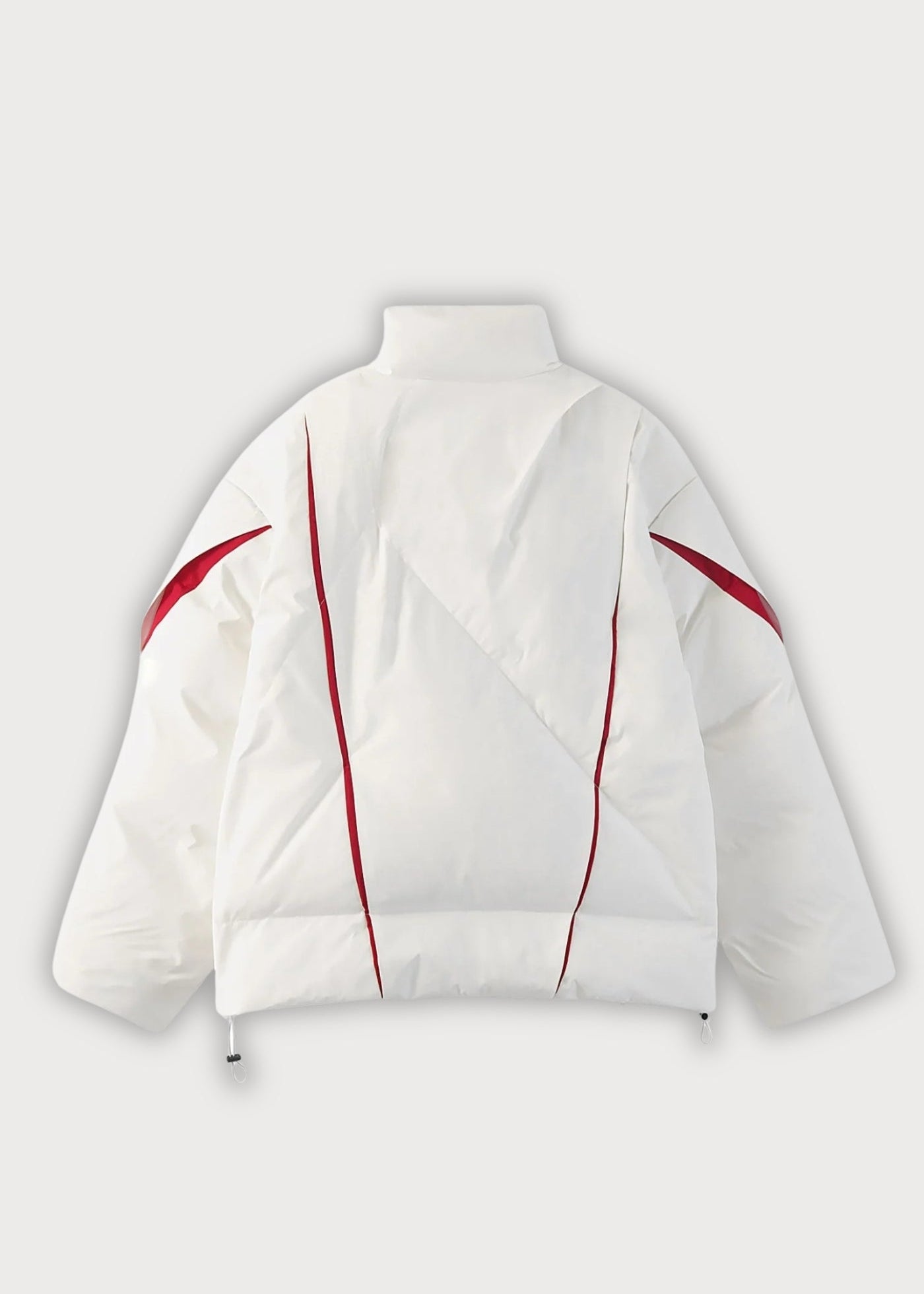 Doudoune asymétrique unisexe | Style kimono oversize