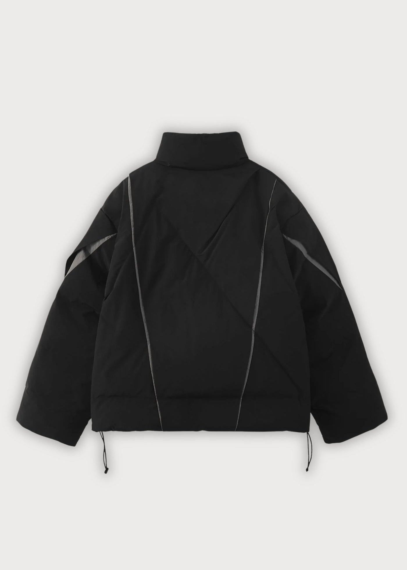 Doudoune asymétrique unisexe | Style kimono oversize