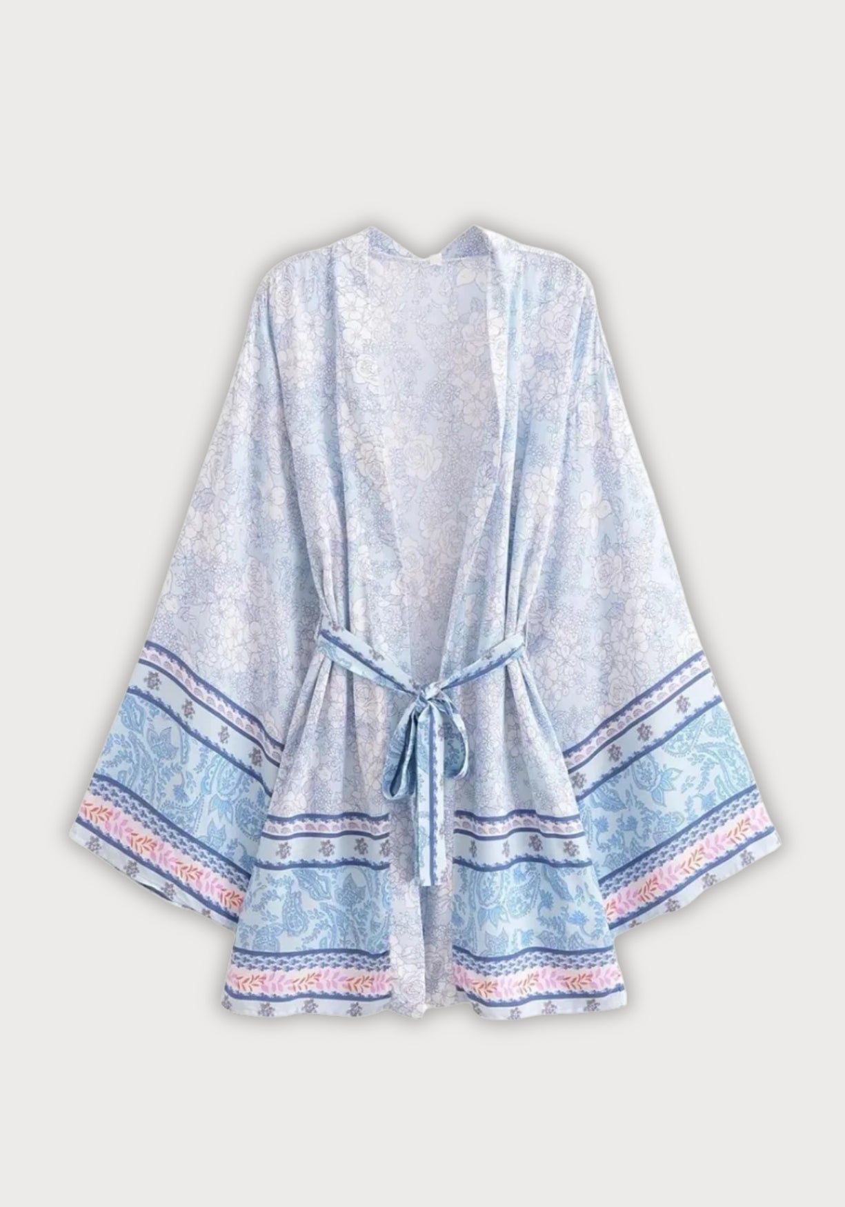 Kimono court | Aokitsu Bleu clair / S