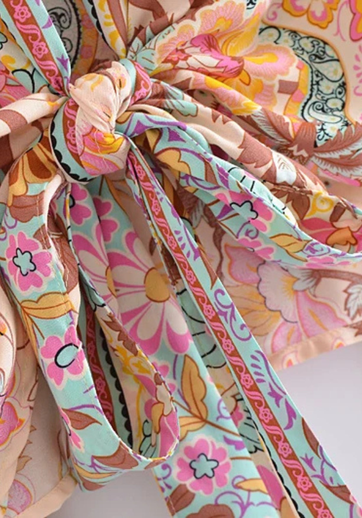 Kimono court cache-cœur | Hanairo