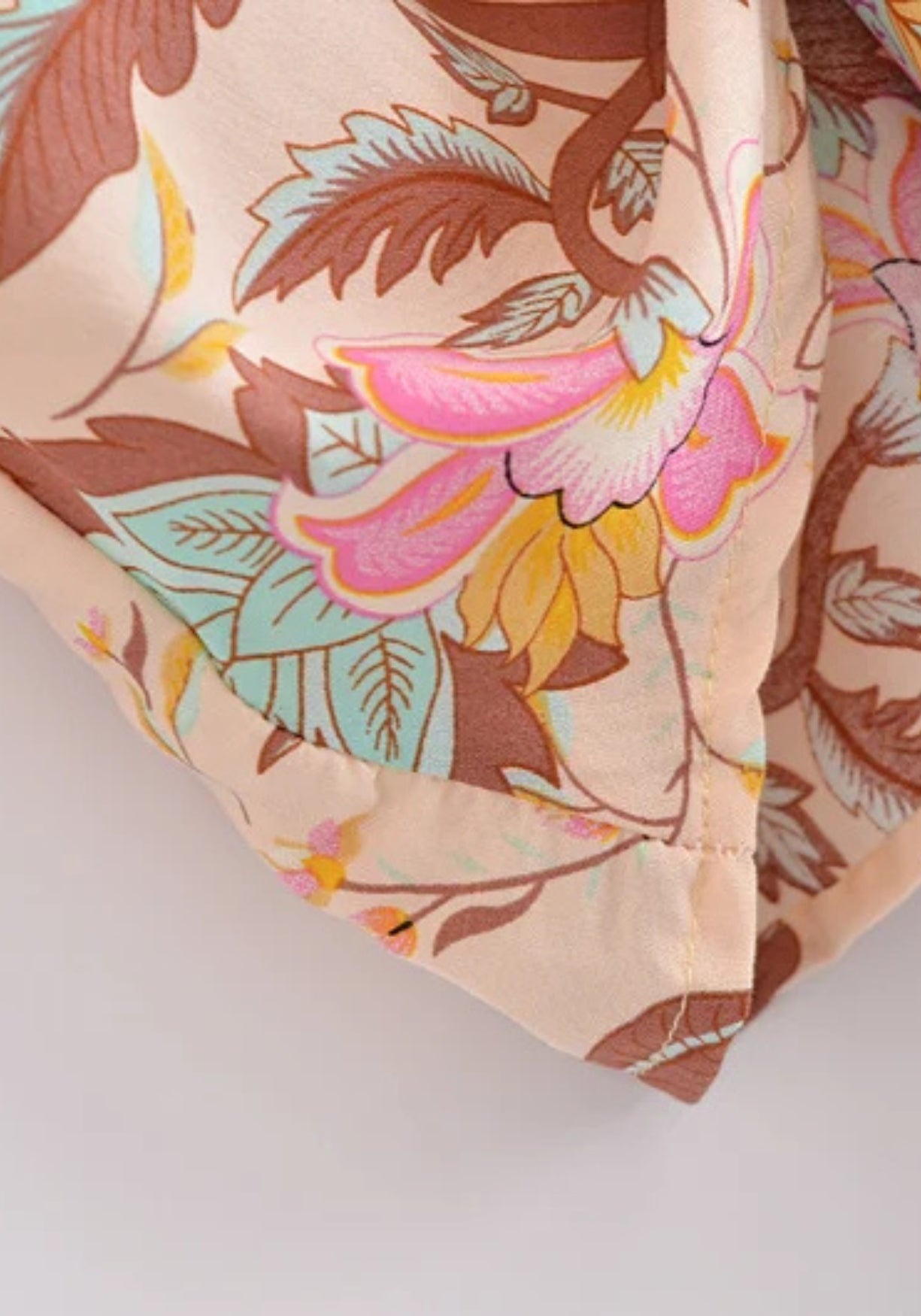 Kimono court cache-cœur | Hanairo