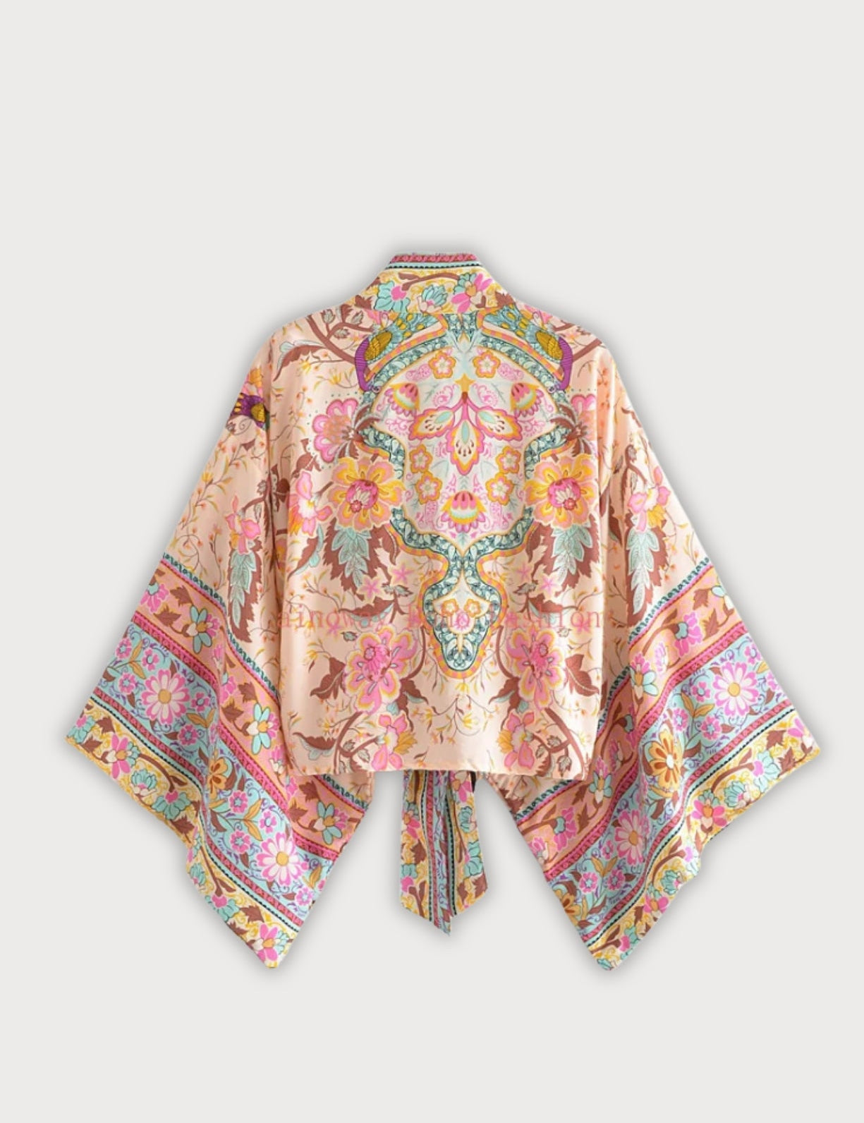 Kimono court cache-cœur | Hanairo