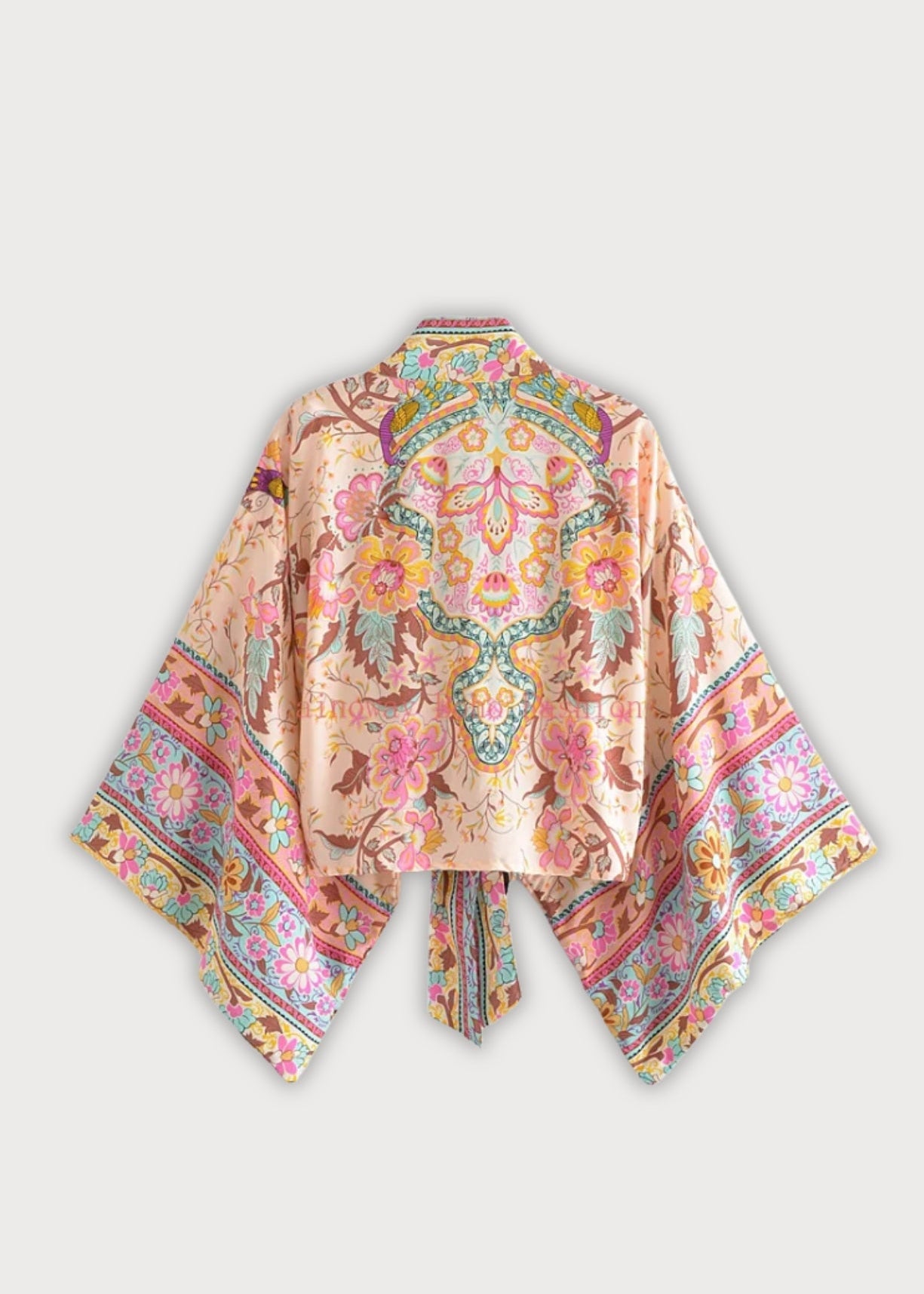 Kimono court cache-cœur | Hanairo