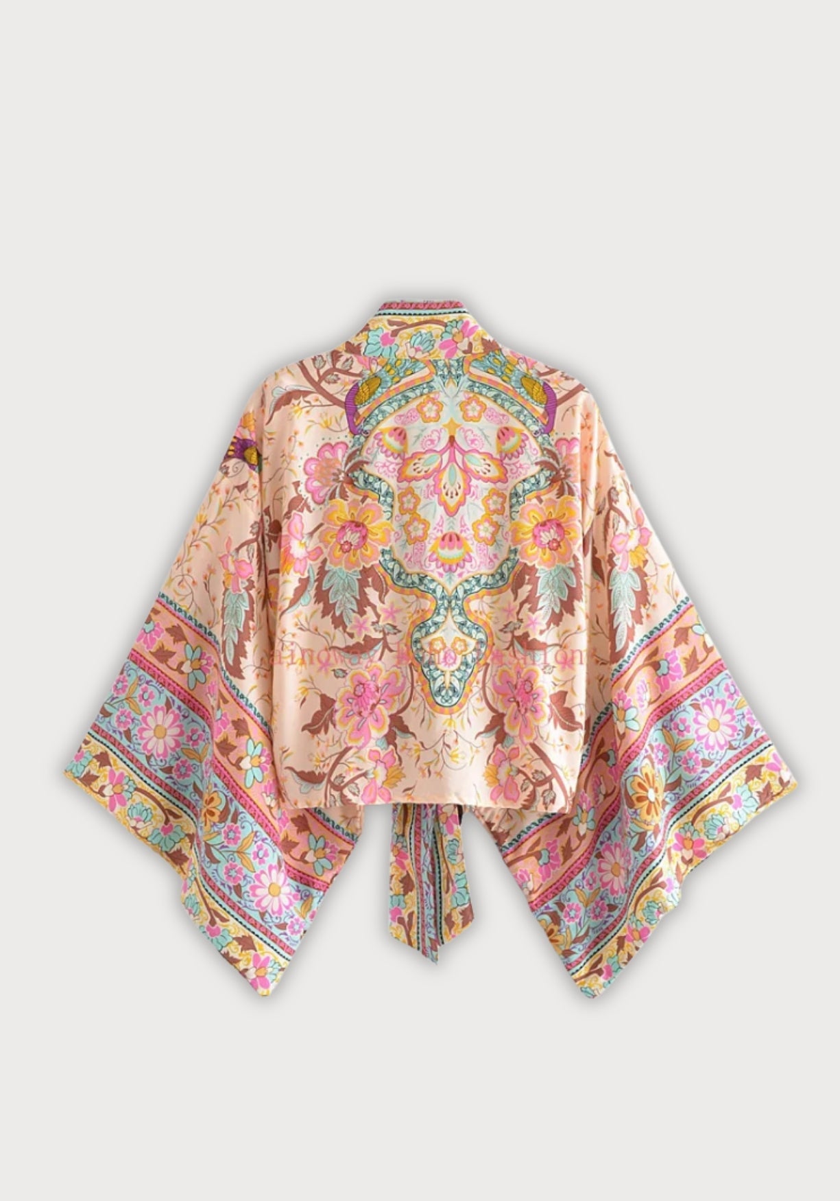 Kimono court cache-cœur | Hanairo