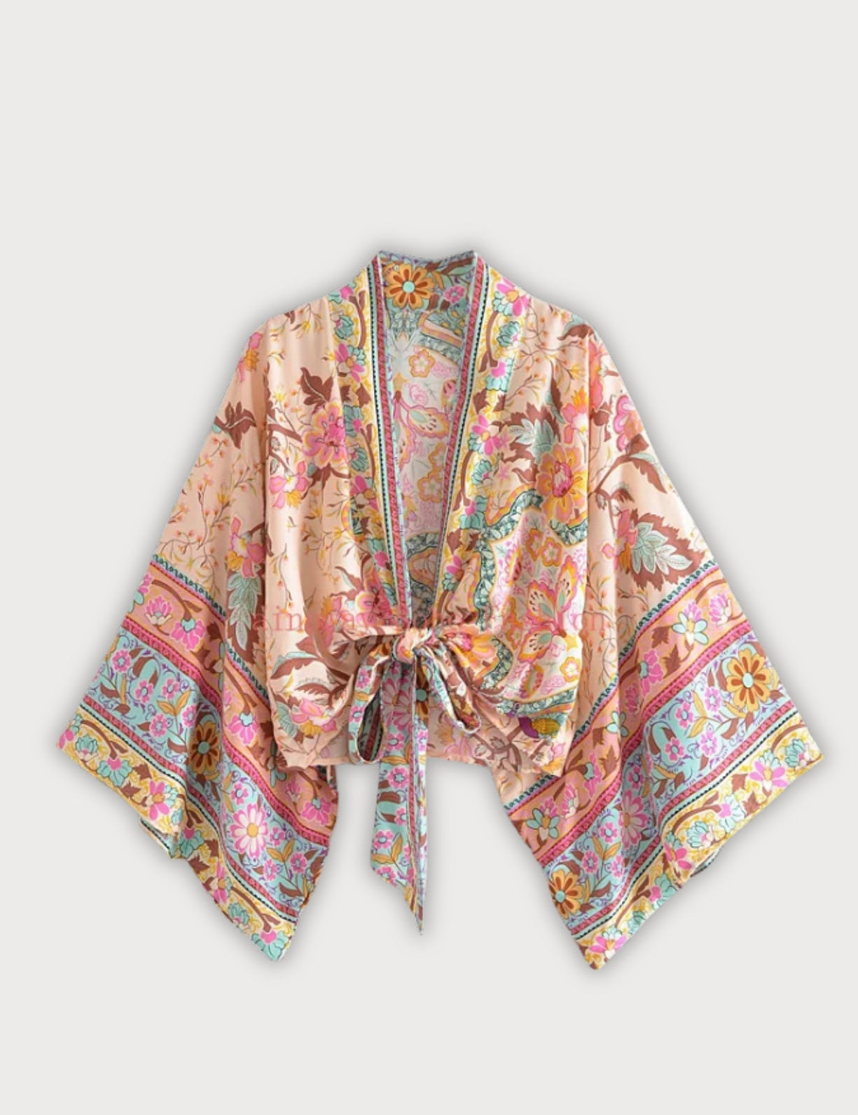 Kimono court cache-cœur | Hanairo