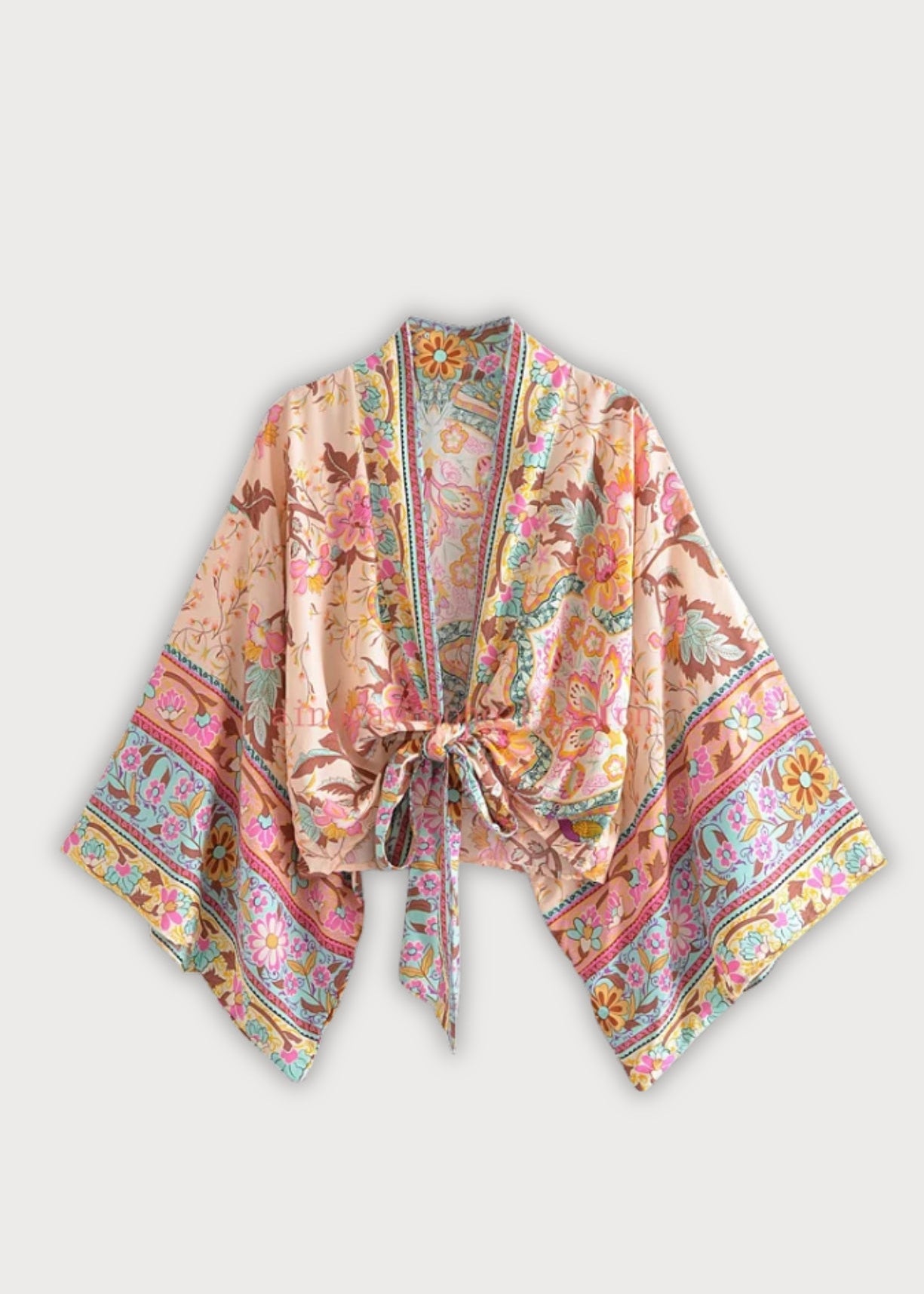 Kimono court cache-cœur | Hanairo