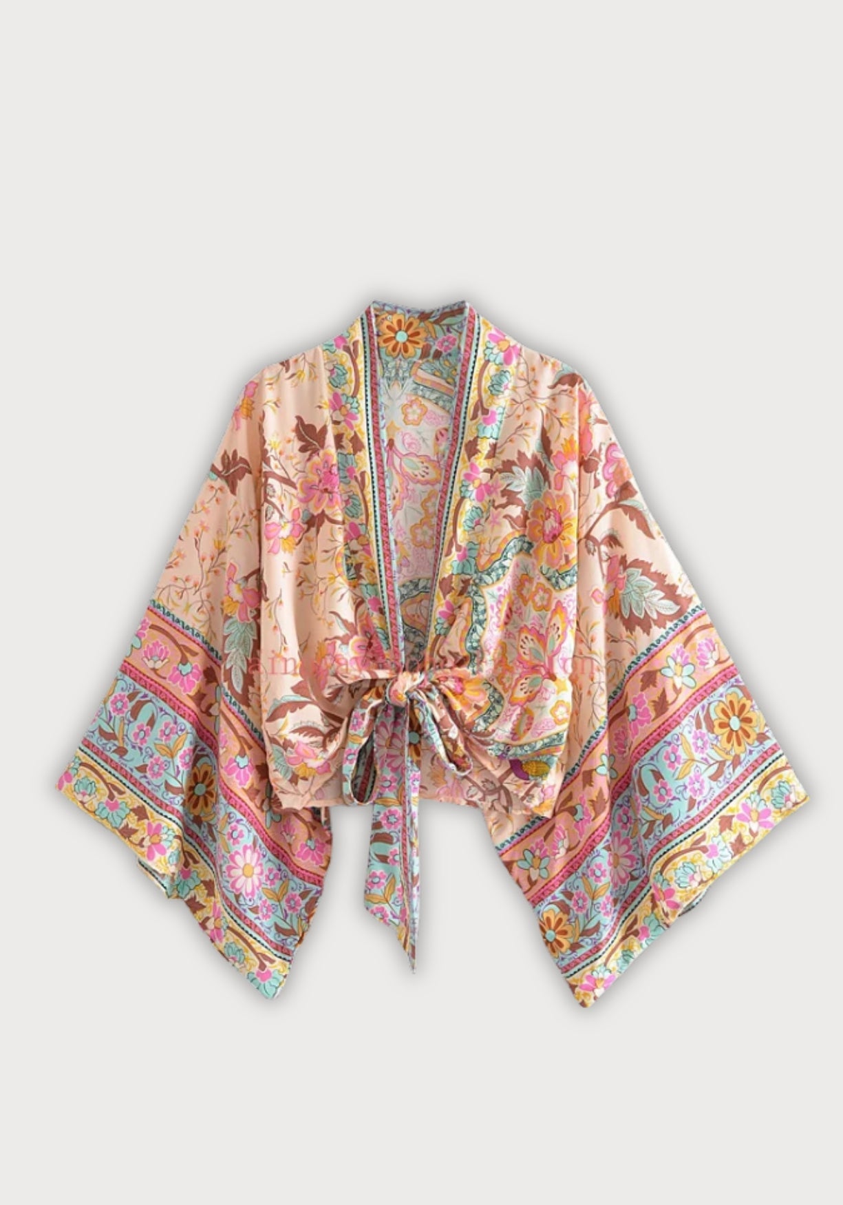 Kimono court cache-cœur | Hanairo