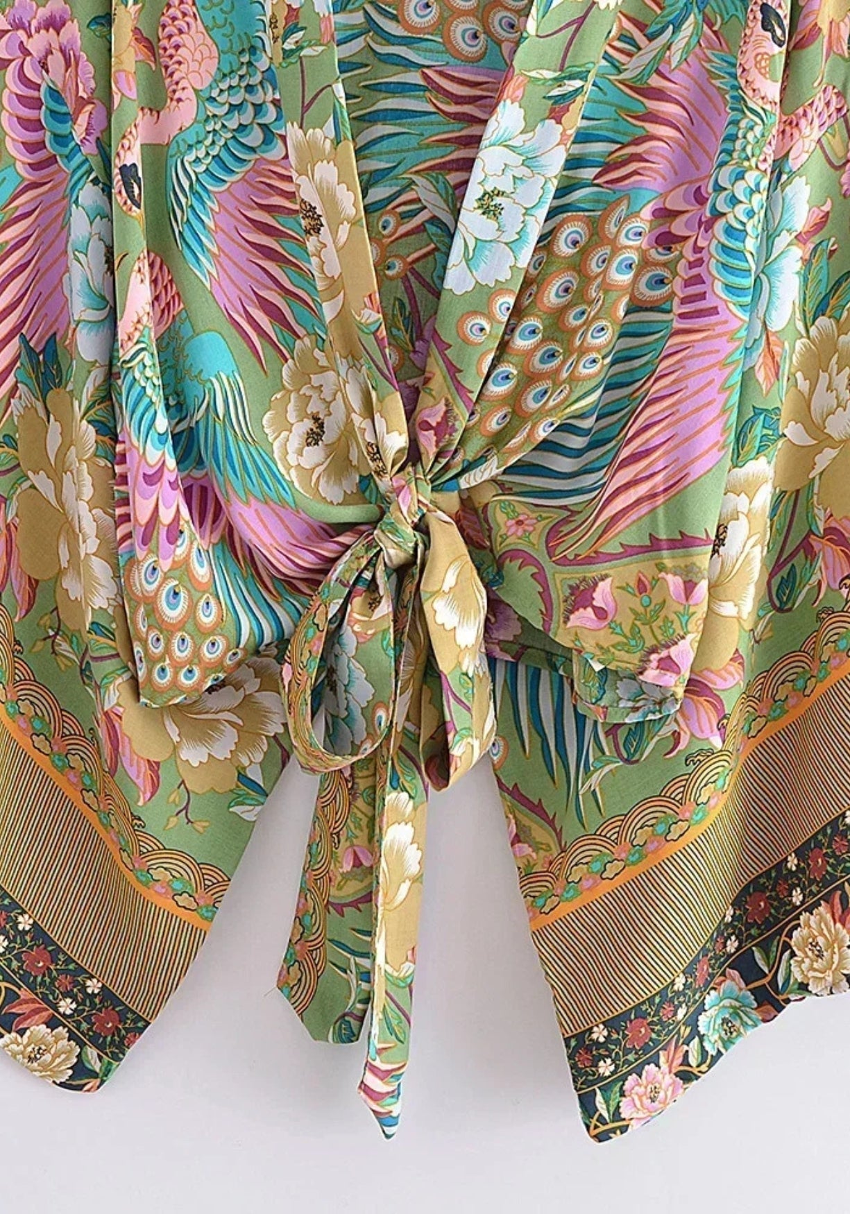 Kimono court cache-cœur | Midoriha