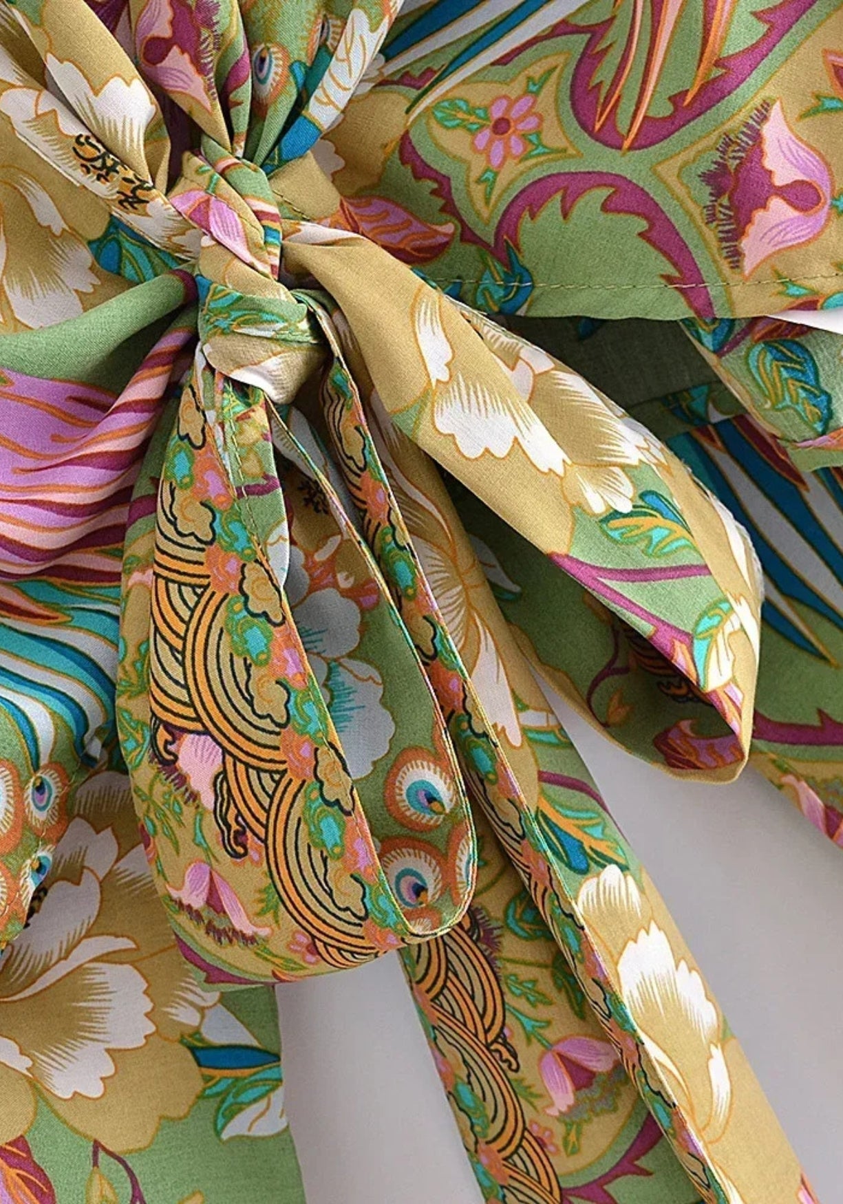 Kimono court cache-cœur | Midoriha