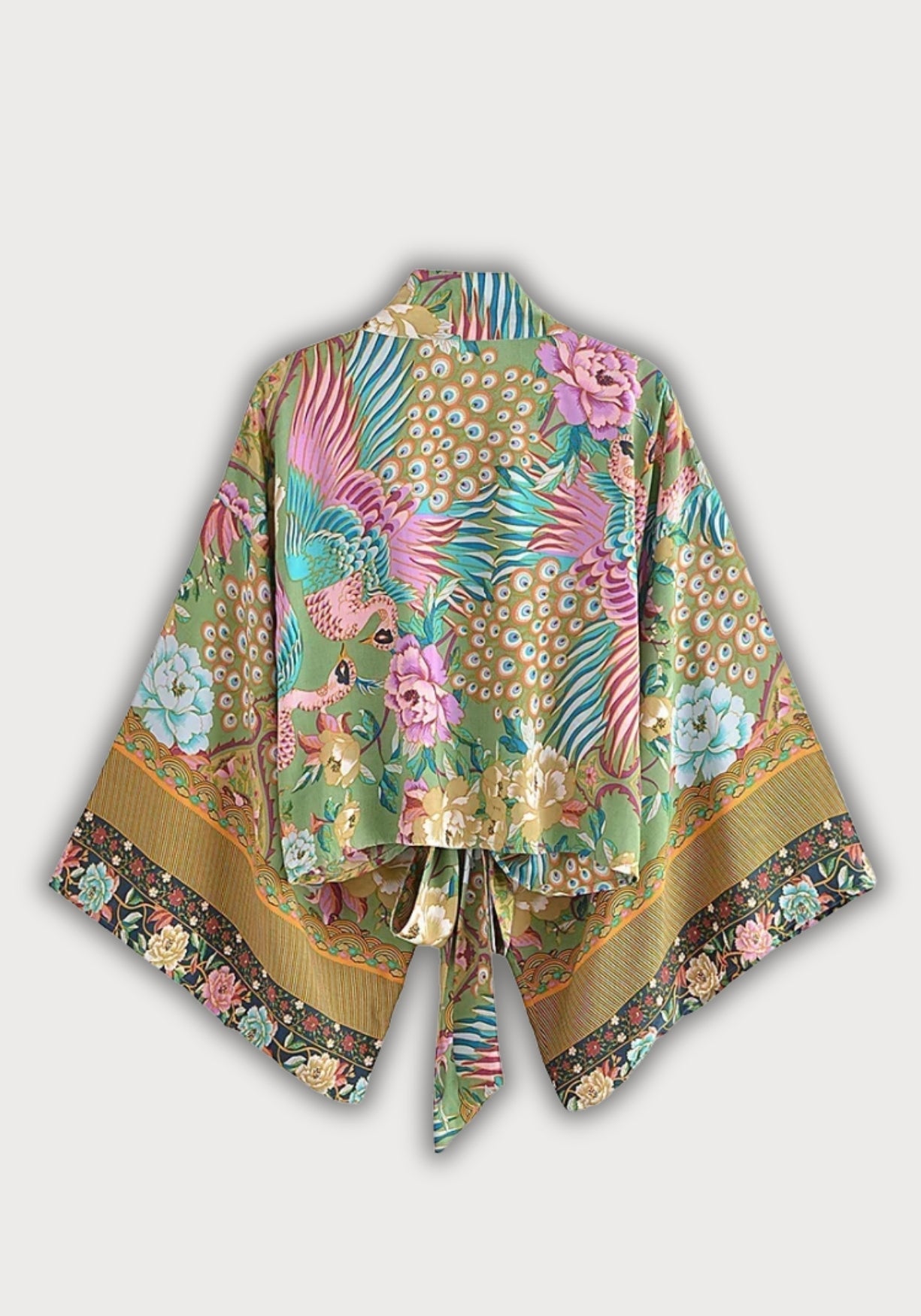 Kimono court cache-cœur | Midoriha