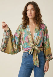 Kimono court cache-cœur | Midoriha