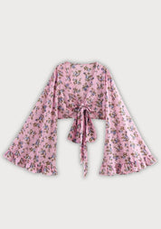 Kimono court cache-cœur | Moméi Rose / XS