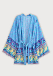 Kimono court | Hinazü Bleu ciel / S