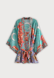 Kimono court | Solaria Turquoise / S