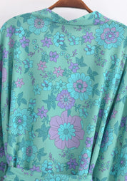 Kimono Court Turquoise