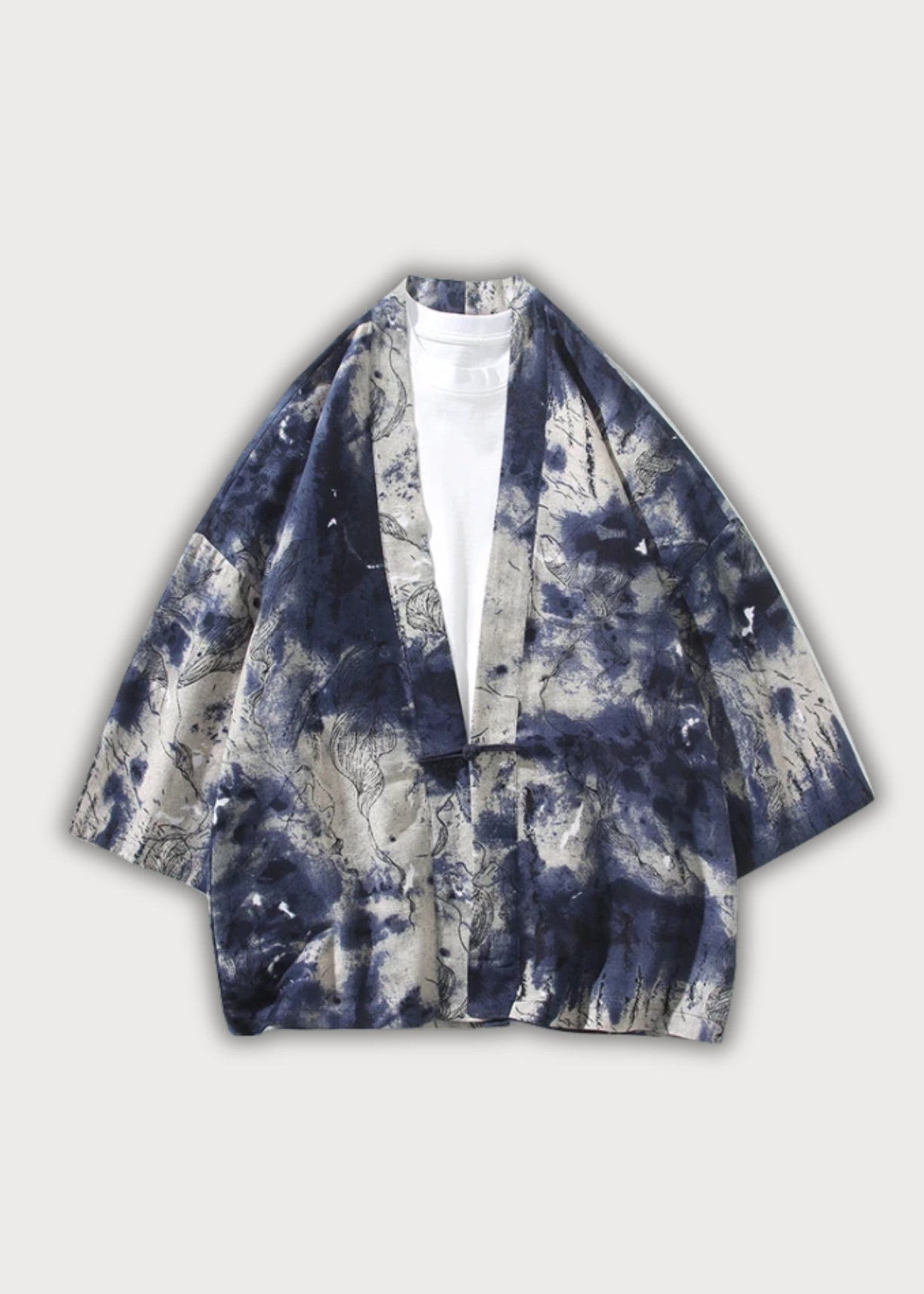 Kimono japonais Indigo Sora