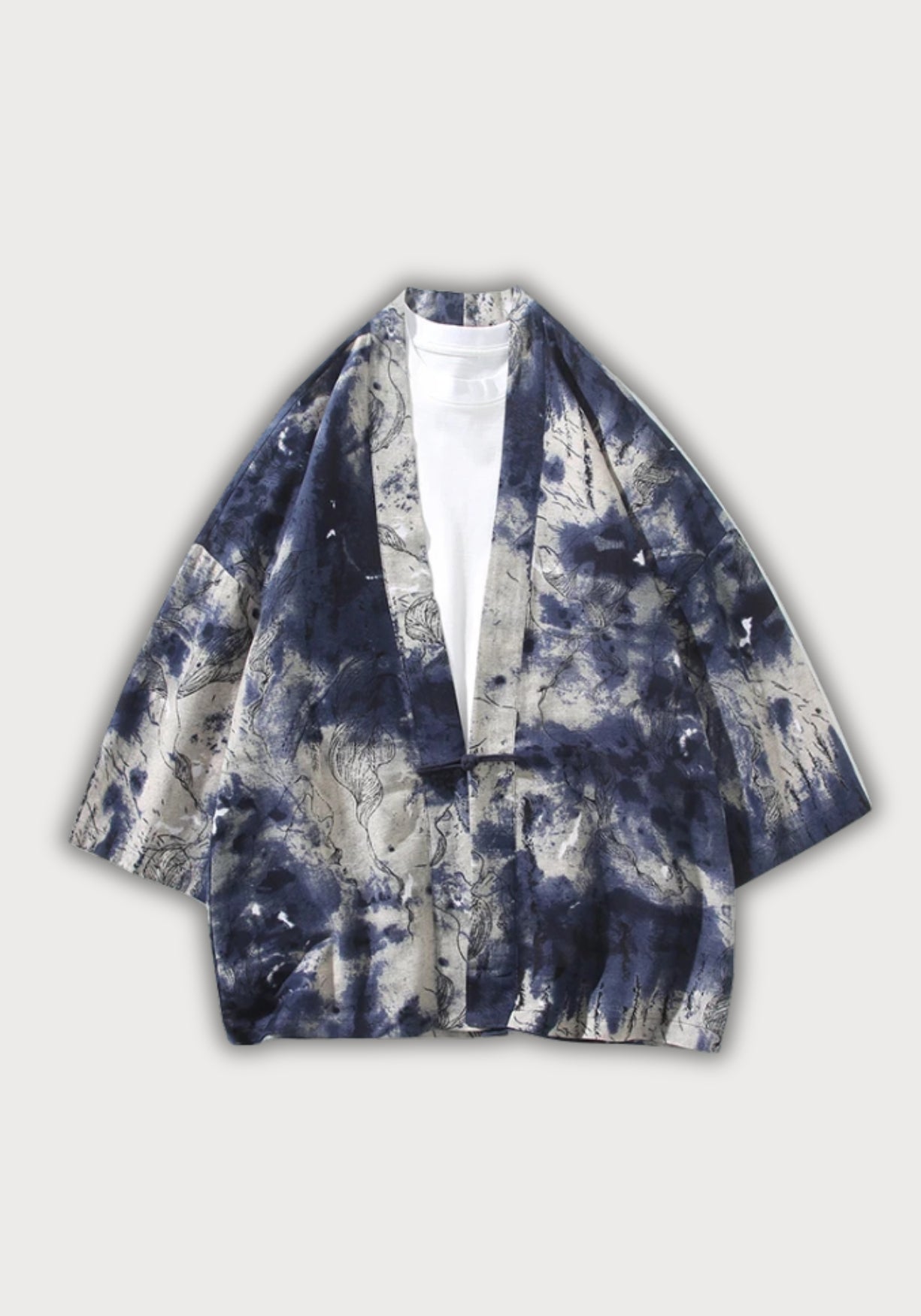 Kimono japonais Indigo Sora
