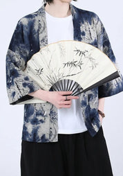 Kimono japonais Indigo Sora