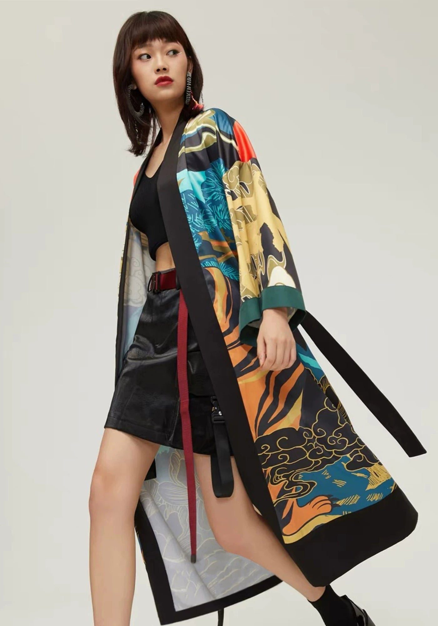 Kimono Long Japonais Femme