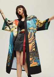 Kimono Long Japonais Femme