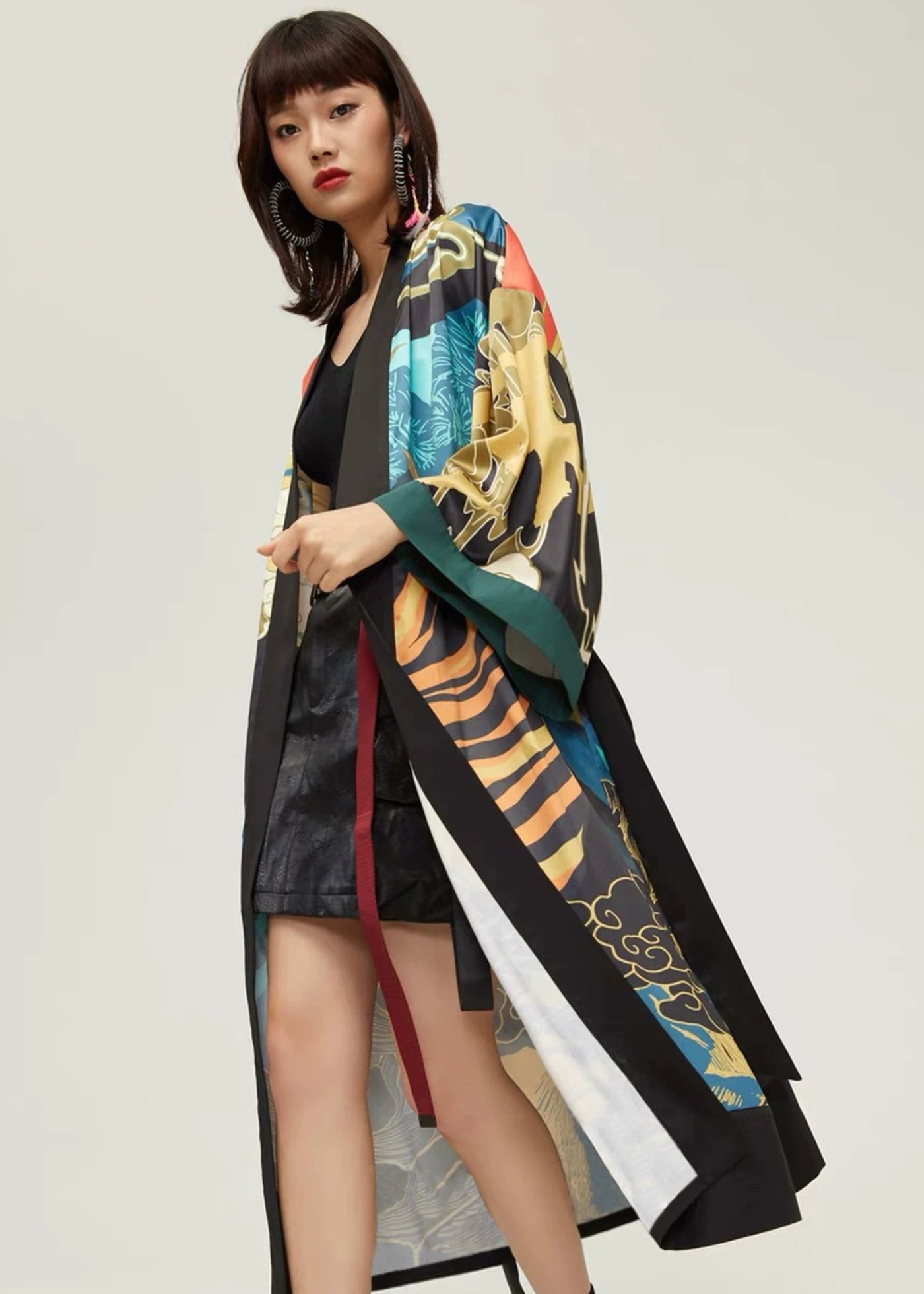 Kimono Long Japonais Femme