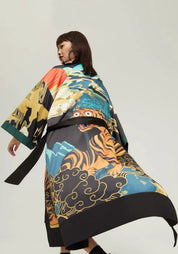 Kimono Long Japonais Femme