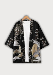 Kimono japonais | Ryūkō Noir / S