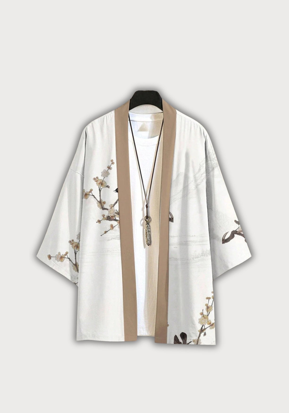 Kimono japonais | Umeji Blanc / S