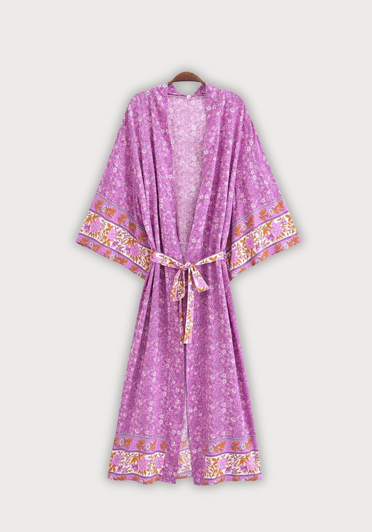 Kimono long | Ayatō Magenta doux / S