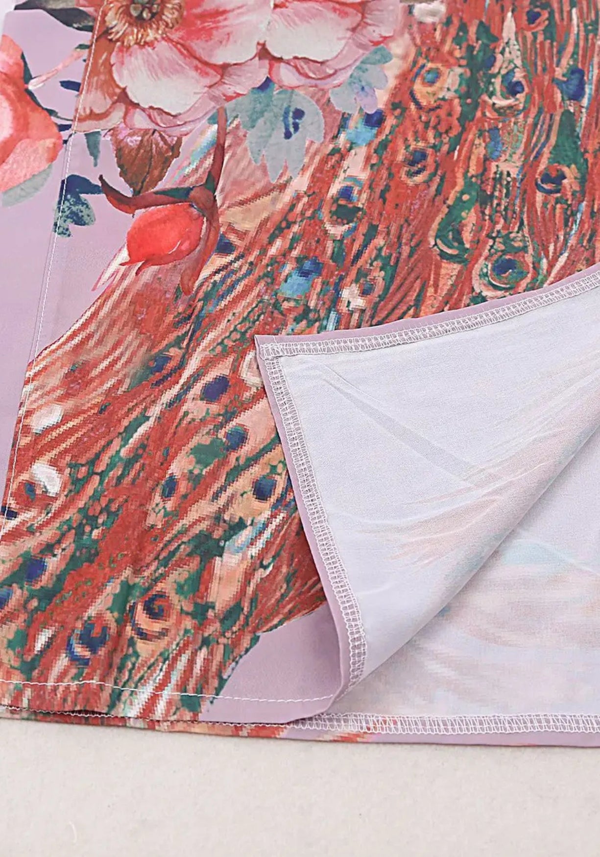 Kimono long de plage | Cache-Cœur