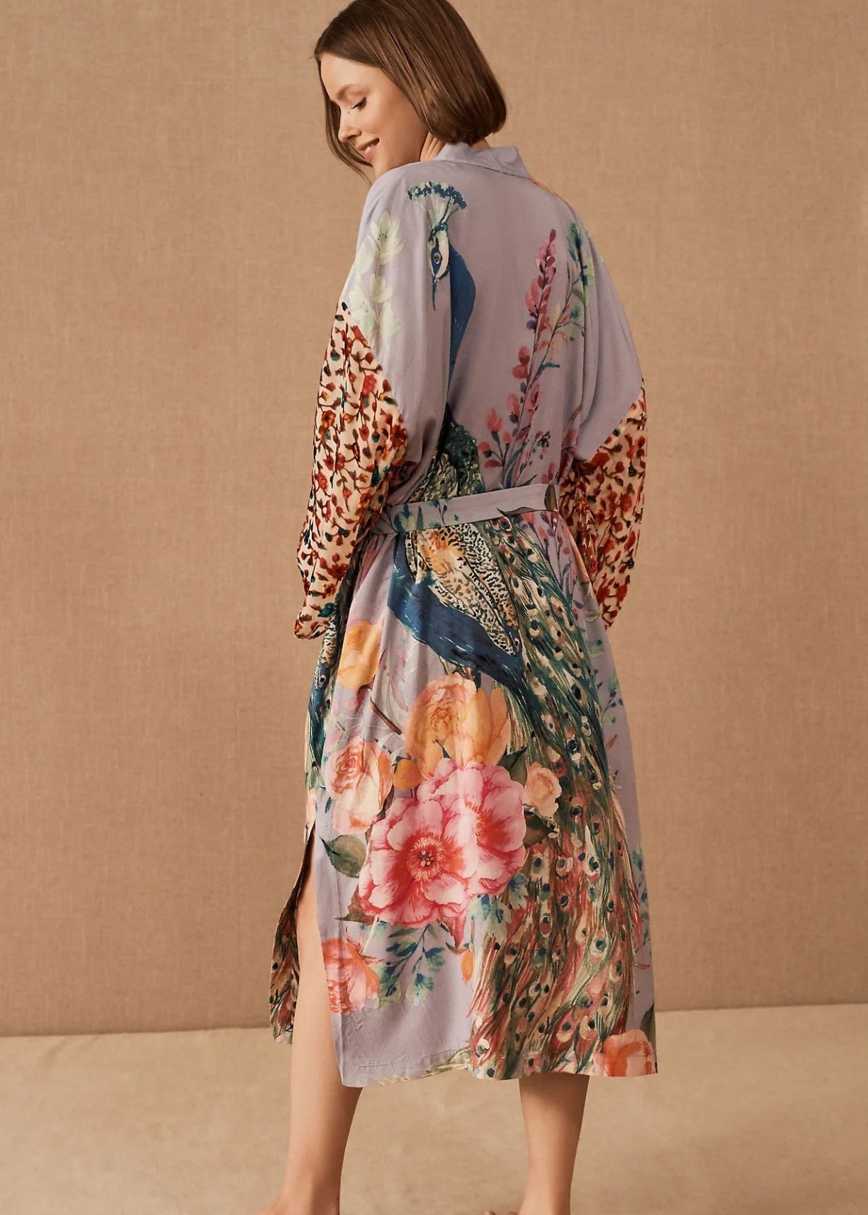 Kimono long de plage | Cache-Cœur