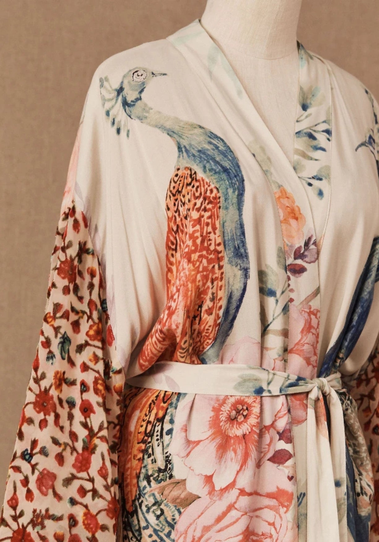 Kimono long de plage | Cache-Cœur