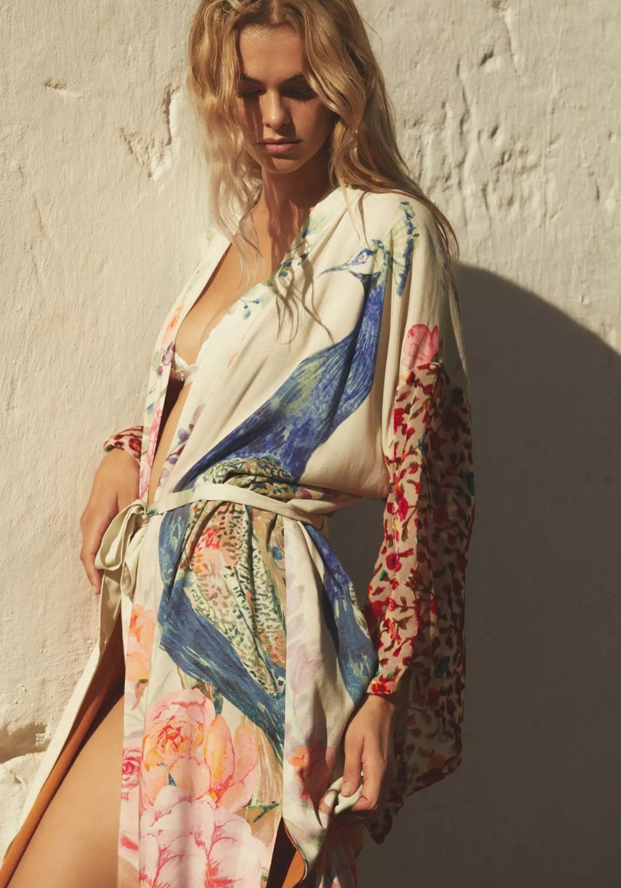 Kimono long de plage | Cache-Cœur