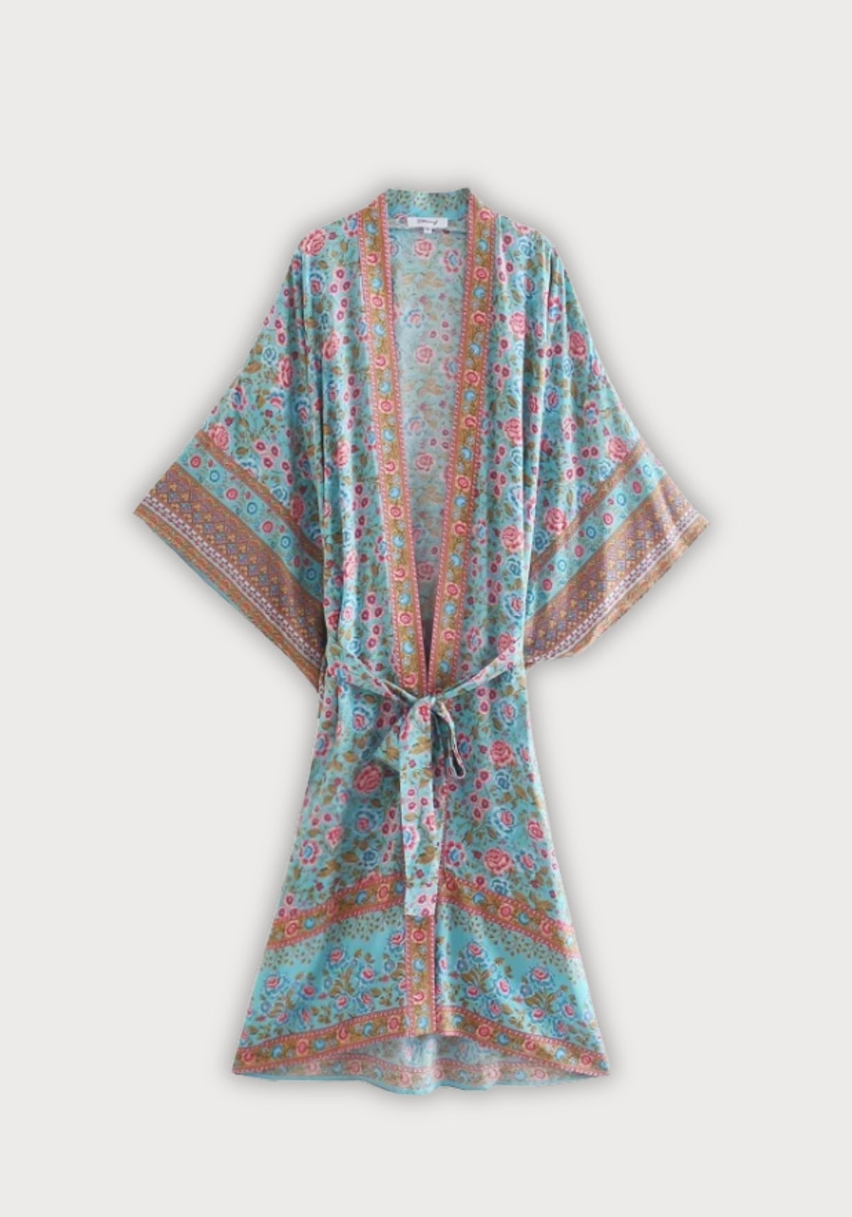 Kimono long | Miyūro Turquoise / S