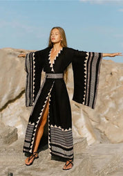 Kimono long | Noctéa Noir / Unique