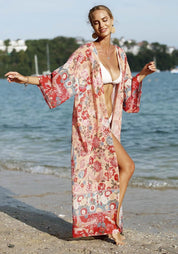Kimono long | Sirava Terracotta / Unique