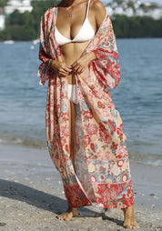 Kimono long | Sirava Terracotta / Unique