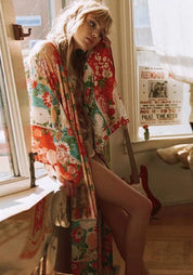 Kimono long | Sirava Terracotta / Unique