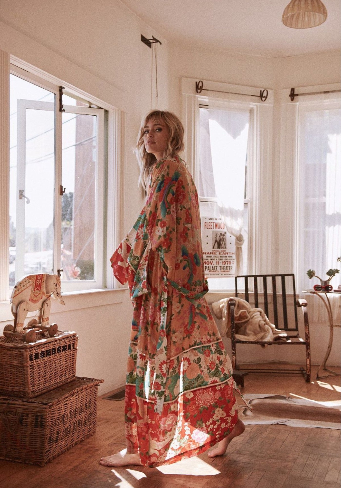 Kimono long | Sirava Terracotta / Unique