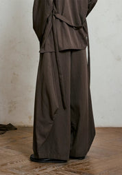 Pantalon style kimono large